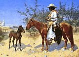 The Sentinel by Frederic Remington